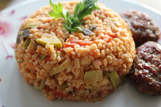 Kabakl Bulgur Pilav