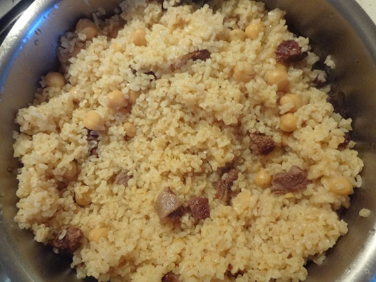 Bulgur Pilavi Kavurma - Rezepte Suchen